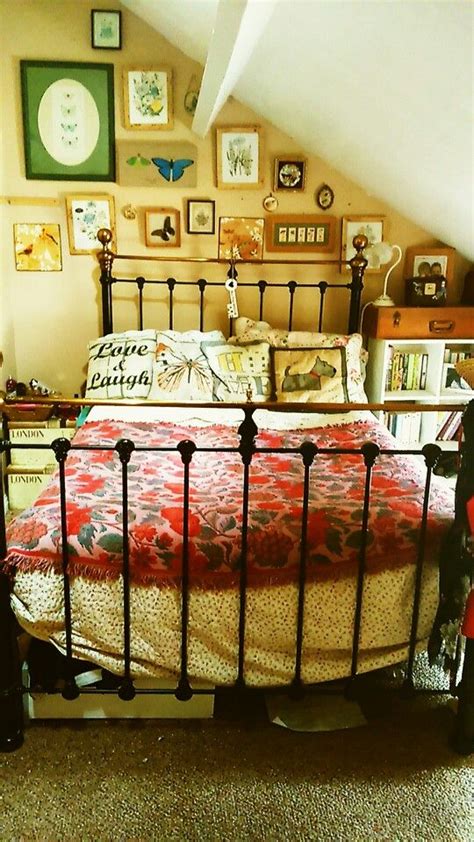 Vintage Finds Meets Botanical One Very Eclectic Bedroom Eclectic