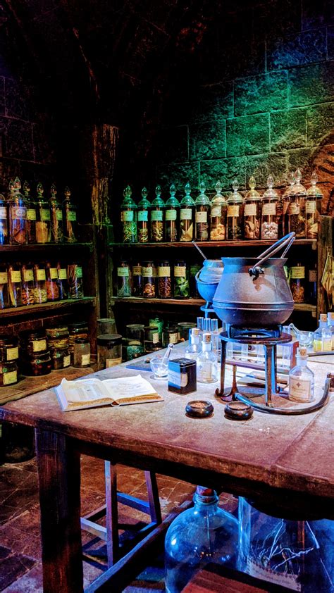 Potions Class Magical World Of Harry Potter Making Of Harry Potter Harry Potter