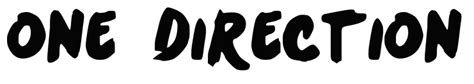 One Direction Font and One direction Logo | One direction ...