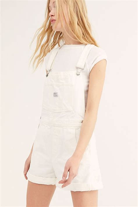 Levis Vintage Shortalls Free People Cute Overall Outfits