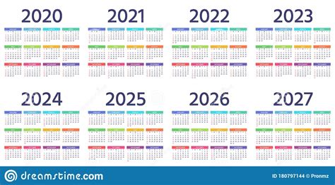 The calendar shows the moon phases of a year. Calendar 2021 2022 2023 Years. Vector Illustration. Simple Template Stock Vector - Illustration ...