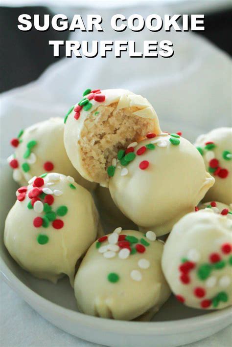 Liz beechler rd, ld bio: No Bake Sugar Cookie Truffles | Recipe | No bake sugar ...