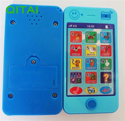 Qitai Childrens Educational Simulation Music Mobile Phone 4g The
