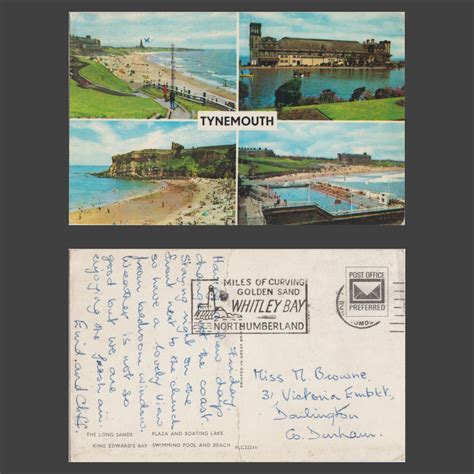 Postcard Tynemouth Multiview Feat Plaza Long Sands Outdoor Pool