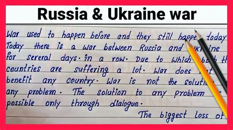 English Paragraph On Russia And Ukraine War Easy Short Essay On Russia