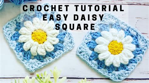 How To Crochet A Quick Daisy Granny Square Daisy S Dream By