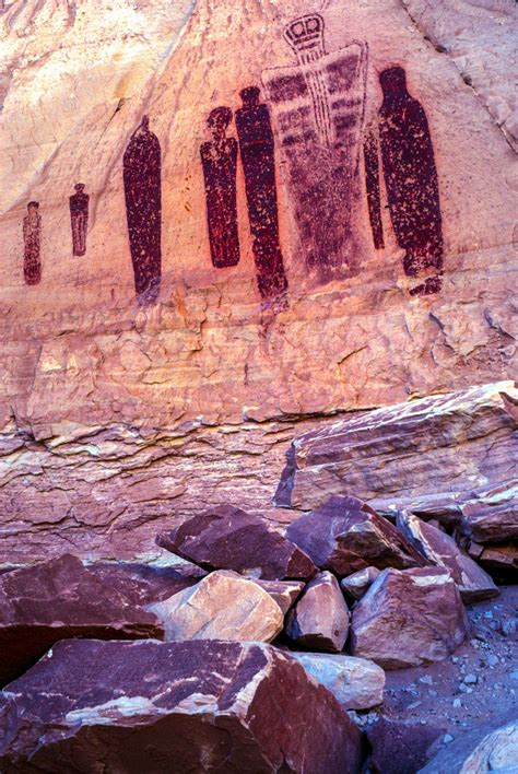 Great Gallery Of Horseshoe Canyon Canyonlands National Park Extension