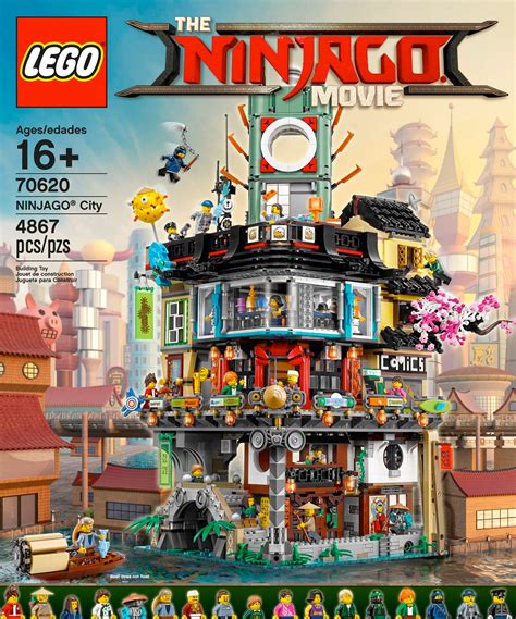 Cool Stuff The Lego Ninjago Movies Ninjago City Lego Set Is The Third