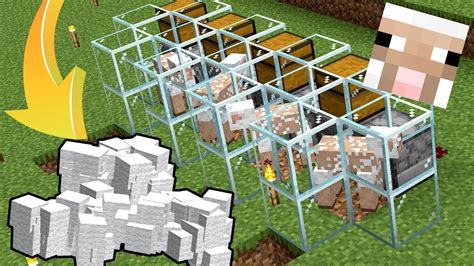 Hur Man Bygger En Ull Farm I Minecraft Youtube