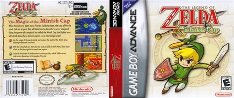 Couverture De Remplacement The Legend Of Zelda The Minish GBA Art