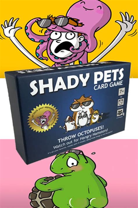 New Shady Pets Card Game Card Games Pet Photo Contest Pets