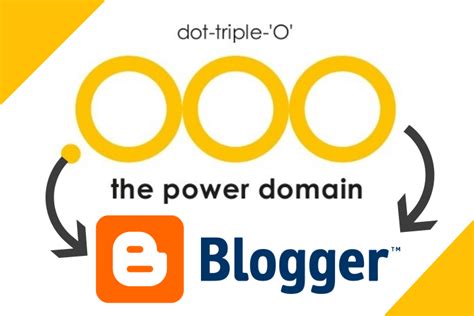 How To Add Ooo Domain To Blogger Blogspot