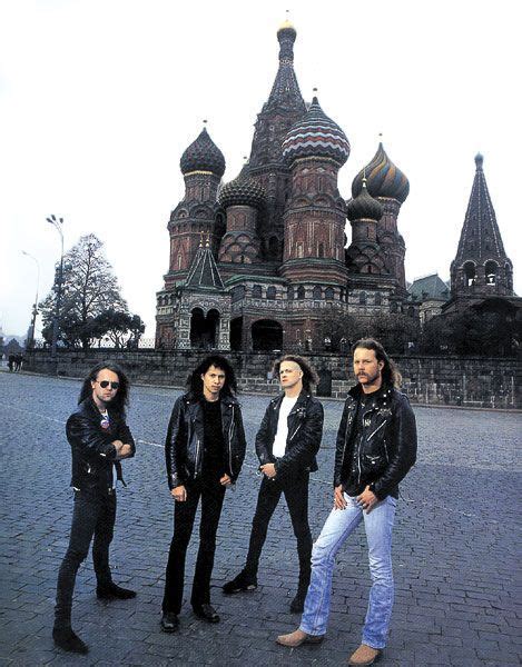 Metallica In Moscow 1991 Blackros78 Metallica James Hetfield