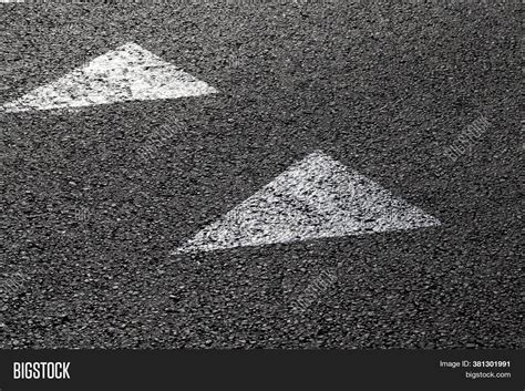 White Road Markings Image And Photo Free Trial Bigstock