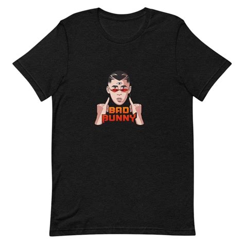 Bad Bunny T Shirt Third Eye Bad Bunny Official Online Store