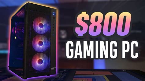 The Best 800 Budget Gaming Pc 2020 Youtube