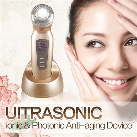 portable face cleansing instrument electric skin care ultrasonic ionic facial beauty instrument