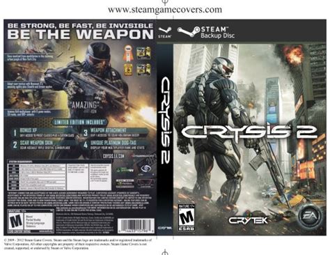 Steam Game Covers Crysis 2 Maximum Edition Box Art