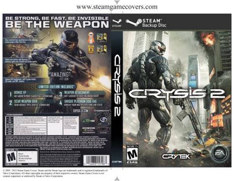 Steam Game Covers Crysis Maximum Edition Box Art