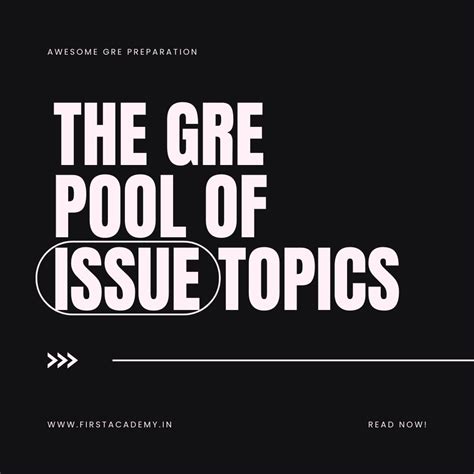 Gre Pool Of Issue Topics Download First Academy
