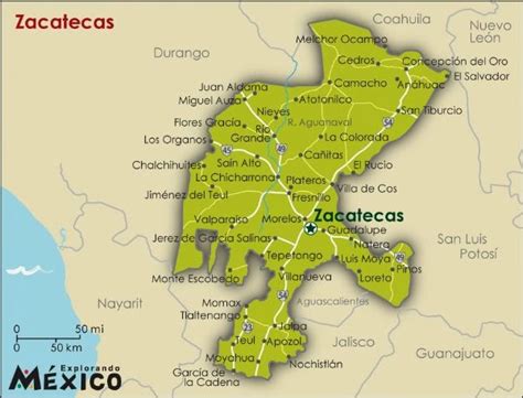 Zacatecas Entidades Federativas De México Ciclo Escolar
