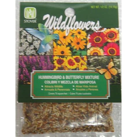 Hummingbird And Butterfly Wildflower Mix 79065 0 The Home Depot