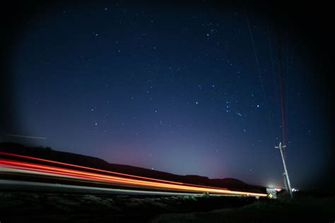 6016x4016 Lights Road Night Sky Stars Orion Wallpaper