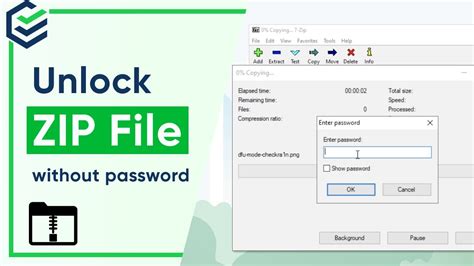 2022 How To Unlock Zip File Without Password Open Zip File Without