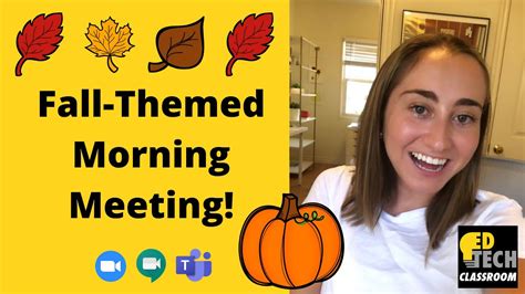 Check spelling or type a new query. Online Fall Morning Meeting & Brain Break Ideas | Zoom ...
