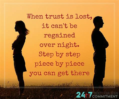 Together It Can Be Regained Rebuilding Trust Quotes Rebuilding Trust