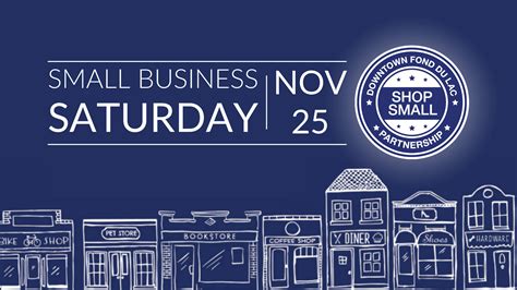 Small Business Saturday Downtown Fond Du Lac Partnership