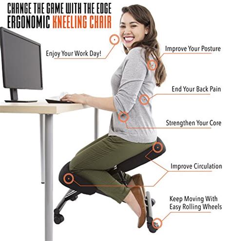 Kneeling chairs offer a unique way to sit that can benefit people with lower back pain. 10 Best Ergonomic Kneeling Chair For Back And Neck Pain