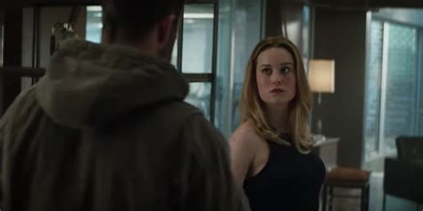 Avengers Endgame Trailer 2 Sees Brie Larson And Chris Hemsworth Meeting