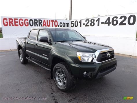 2013 Toyota Tacoma Tss Double Cab 4x4 In Spruce Green Mica Photo 8