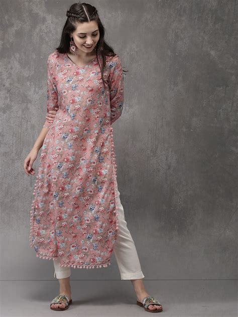 Myntra Women Kurtakurtis International Shipping From India