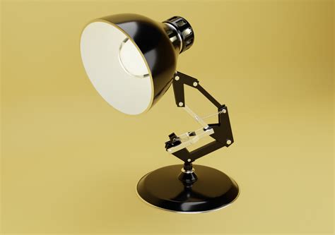 Pixar Lamp Low Poly 3d Model Cgtrader