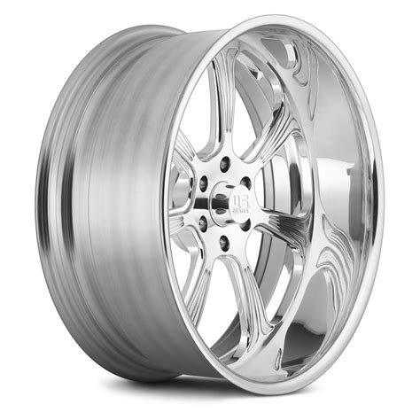Us Mags U428 El Jefe 2pc Forged Welded Wheels Polished Rims