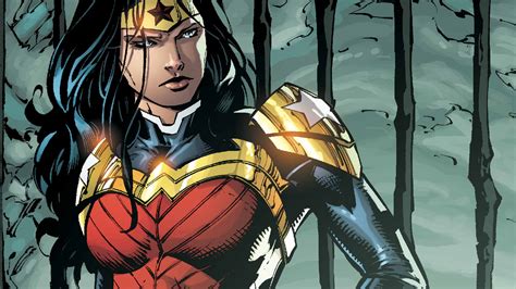 Merveille Femme Nouveau 52 Wonder Woman Fond Décran Comique