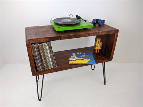 The Ortofon A Handmade Record Player Unit Console Table Vinyl Stand