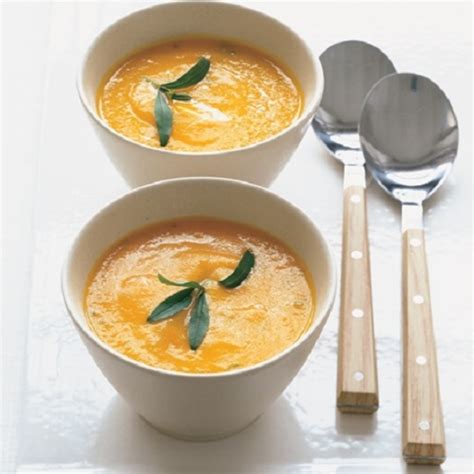 Carrot Soup With Orange Ginger And Tarragon