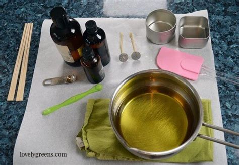 how to make massage oil candles lovely greens