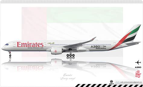 Emirates Airbus A350 Xwb Livery Concept By Superstardeluxe On Deviantart
