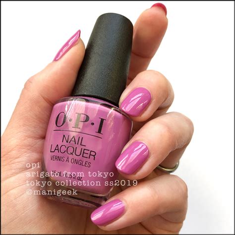 Opi Tokyo Collection Swatches And Review Ss2019 Beautygeeks