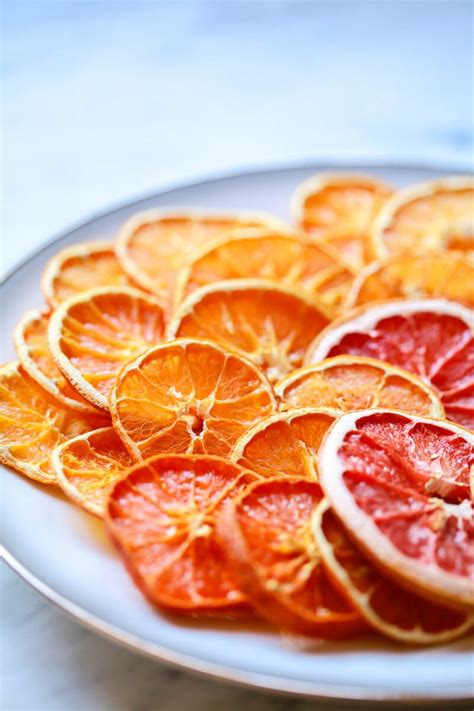 How To Dry Orange Slices
