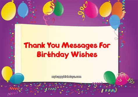 135 Top Thank You Messages For Birthday Wishes Quotes Images
