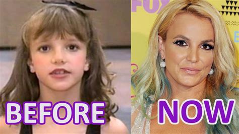 Women And Time Britney Spears Before And Now Youtube