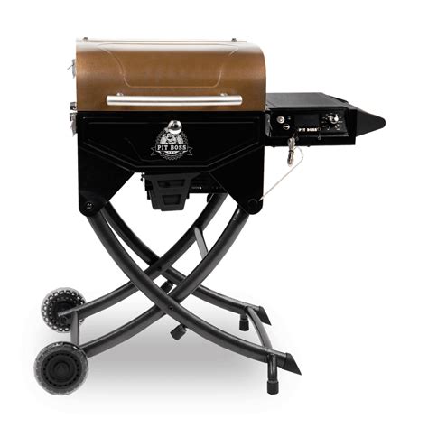 Pit Boss Portable Wood Pellet Grill Pit Stop Smoker With Foldable Legs