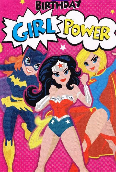 Check spelling or type a new query. Wonder Woman Birthday Cards Justice League Birthday Girl Power Wonder Woman Batgirl | BirthdayBuzz