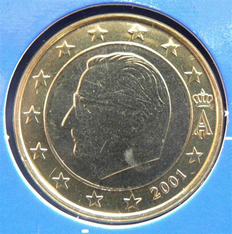 Belgien 1 Euro Münze 2001 Euro Muenzentv Der Online Euromünzen Katalog