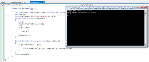 Those who go looking for mixed wine. Find the most occurrence of a character in string C# ...